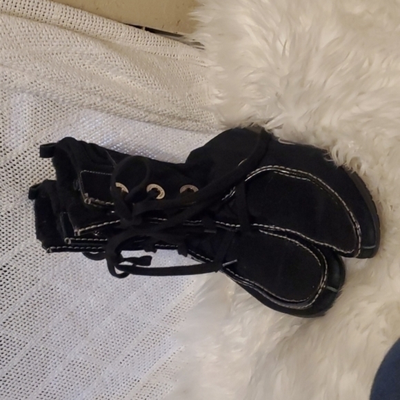 Cole Haan Black Waterproof Mardi Boots 7.5 - Picture 2 of 14